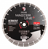 Алмазный диск Diam Асфальт MasterLine+ Ø350 мм 000724