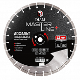Алмазный диск Diam Асфальт MasterLine+ Ø400 мм 000725