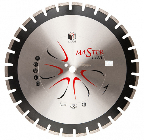 Алмазный диск Diam Асфальт MasterLine Ø300 мм 000527