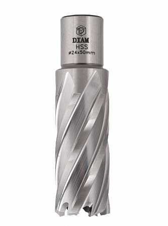 Корончатое сверло Diam HSS Ø24 мм 320317